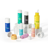Emballage de soin de la peau de voyage en plastique PET vide personnalisé 5 10 20 30 50 m petite bouteille d'échantillon de lotion tonique cosmétique contenant de shampooing