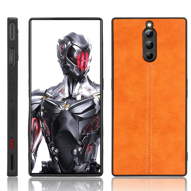 Luxury Ultra Retro Colorful PU+TPU Leather Skin case for ZTE nubia RedMagic 8 Pro /8 Pro Plus