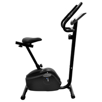 Vélo d'appartement magnétique à 8 vitesses avec écran LCD pour entraînement cardio à domicile