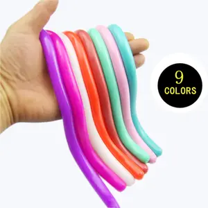 Colored Tpr Stretch Noodles Are Pulled To Decompress Soft Stretchable String Toys To Relieve Pressure