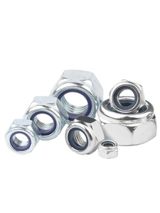 Nlocs m6 m8 m10 נעילת אגוז משושה ניילון הוספה נעילה אגוזים din985 אגוז נעילה ניילון - Product Image 5