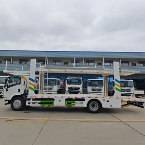 รถบรรทุกขนส่งรถยนต์ ISUZU KV100 แบบเบา 4x2 สองชั้น แบบซีดาน ขายตรงจากโรงงาน - Product Image 1
