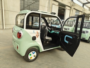 รถสามล้อไฟฟ้า 4 ล้อ JRICH ขายดี รถไมโครคาร์ขนาดเล็ก หลังคาปิด ผลิตในจีน - Product Image 5
