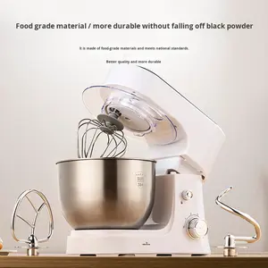 Commercial 4L Batteur À Oeufs Électrique Multifonctionnel Ménage Pâte Mélangeur Crème Pétrissage Chef Machine Mélangeurs Alimentaires En Acier Inoxydable - Product Image 4