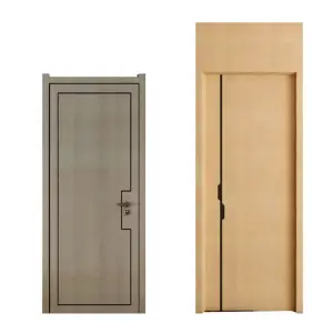 ประตู WPC ภายในประตู WPC 100% ใบไม้ 35 มม./40 มม./45 มม. ประตูภายในสไตล์อาหรับตะวันออกกลางภูมิภาคขายร้อนกันน้ําโรงพยาบาล