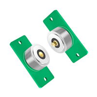 Conector Magnético N45 de 10 mm y 600 gf, Carcasa de ABS, Bola de Acero, Pin Pogo Chapado en Oro, 12 V 5 A, Soldadura PCB, Par Macho-Hembra