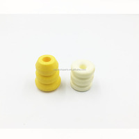 Amortisseur de choc en PU haute élasticité jaune et blanc, anti-collision, réduction du bruit pour suspension coilover, pièces de rechange