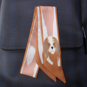 Primavera e l'estate di nuovo stile animale di stampa collo capo della decorazione delle Donne Wrap Fazzoletto Piccola Piazza Raso di seta delle signore della sciarpa - Product Image 3