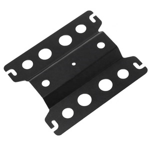Support de montage métallique en acier au carbone, découpe laser par pliage, revêtement en poudre, fixation d'équipement, OEM personnalisé - Product Image 2