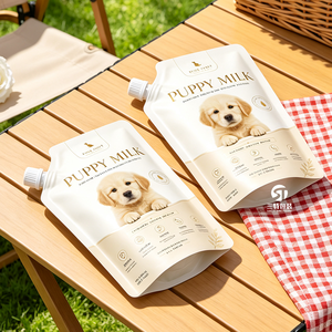 Bolsa de Embalaje de Leche para Mascotas, Impresa Personalizada, de Aluminio, con Boquilla, Fabricante OEM - Product Image 3