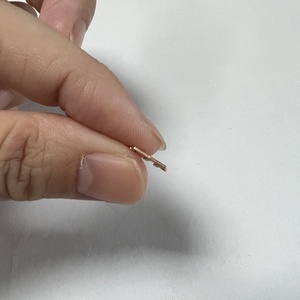 Premium 0-9 Colgante de Ángel digital conectado triple Conectores de números de la suerte rellenos de oro de 14K Hallazgos para hacer joyas-Latón hecho - Product Image 6