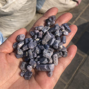 Đá Quý Corundum Màu Xanh Tự Nhiên Đá Sỏi Thô Tinh Thể Đá Quý - Product Image 4