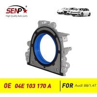 Conjunto de brida de sellado del cigüeñal trasero OE 04E103170A para motor VAG VW Audi Skoda Seat 1.4TSI, pieza de repuesto