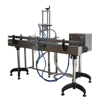 Remplisseuse automatique pneumatique à tête unique YT1T-1G pour bouteilles en verre et en plastique, contrôlée par PLC, pour liquides clairs non carbonés