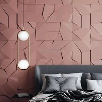 Panneau mural décoratif intérieur en polyuréthane PU artificiel, design moderne, imitation grande dalle, ignifuge, applications hôtelières