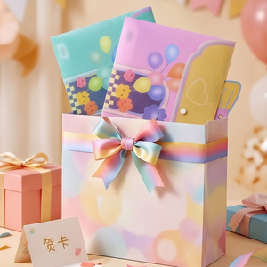 En gros, classeur A4 en plastique à paillettes, mignon, avec bouton-pression, pour l'école et les enfants - Product Image 5
