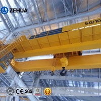 Grúa Puente de Doble Viga QD de Alta Calidad, 125 Toneladas, Controlada por PLC, Accionada por Motor, para Uso en Talleres y Fábricas