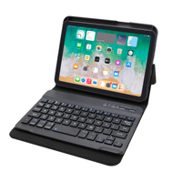 Nouvel étui clavier sans fil détachable de qualité OEM pour iPad 10,2 pouces, ultra fin, ambidextre, magnétique, ABS + cuir PU, USB Type C