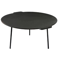 Batterie de cuisine d'extérieur en fonte, ensemble de casseroles et poêles de 8 litres avec grand chaudron personnalisé pour l'Afrique
