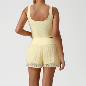 Vêtements de sport pour femmes NUIS, sensation de peau nue, <span class=keywords><strong>sexy</strong></span>, dentelle sans manches, <span class=keywords><strong>tenue</strong></span> de danse, entraînement, yoga, fitness, salle de sport, ensemble pour femmes - Product Image 6