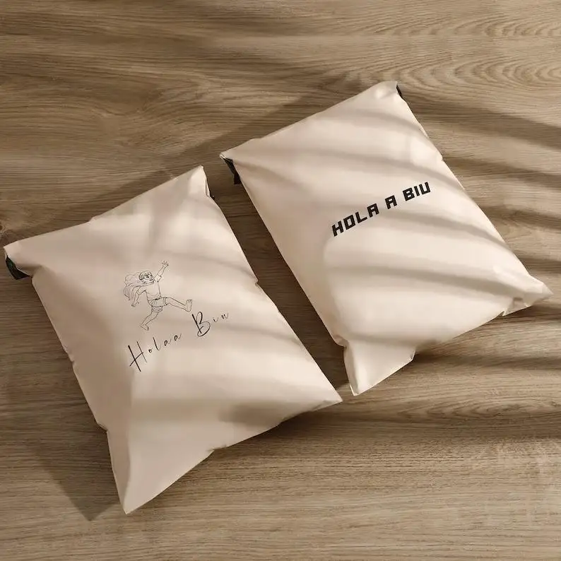 高品質カスタムロゴピンクポリメーラープラスチック配送郵送バッグ封筒ポリメーラークーリエバッグ