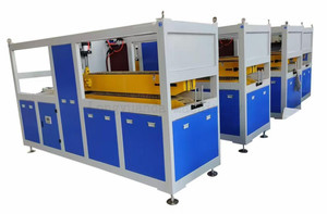 <span class=keywords><strong>WPC</strong></span> PVC lưới tản nhiệt tường trần Bảng điều khiển máy đùn thiết bị dòng với Siemens động cơ hộp số đôi vít hồ sơ chế biến - Product Image 6