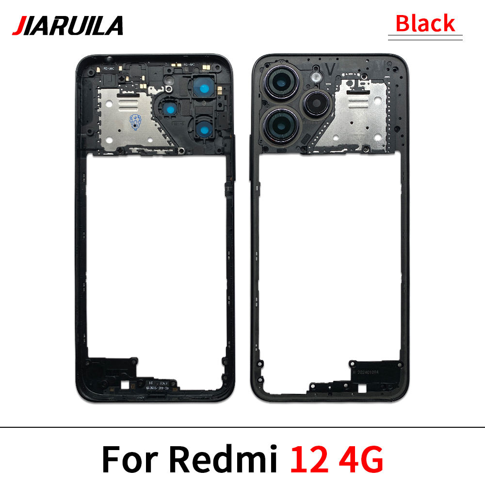 Pour Redmi 12 4G (Noir)