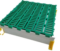 Plancher en plastique à lattes pour élevage de porcs 600*600mm, plancher en plastique à lattes pour porcelets, grille de drainage des excréments de porcs, tapis de sol pour porcelets, bande de retrait des excréments