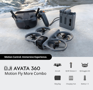 Dron Avata serie 360 8K 360 °   Dron FPV con Transmisión O4, Evitación de Obstáculos Omnidireccional, 23 Minutos de Vuelo, Fotografía de 1 Pulgada - Product Image 6