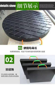 Bán hàng nóng đúc cần cẩu nặng cribbing khối uhmwpe cần cẩu pad không trượt uhmwpe cần cẩu <span class=keywords><strong>OUTRIGGER</strong></span> miếng đệm cần cẩu ổn định miếng đệm - Product Image 5