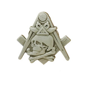 Pin Kerah Masonik Lencana Freemasonry Mason Freemason BLM51 Ukuran 1.9*2cm Paduan Seng Bros Aksesoris Bisnis Eksklusif - Product Image 1