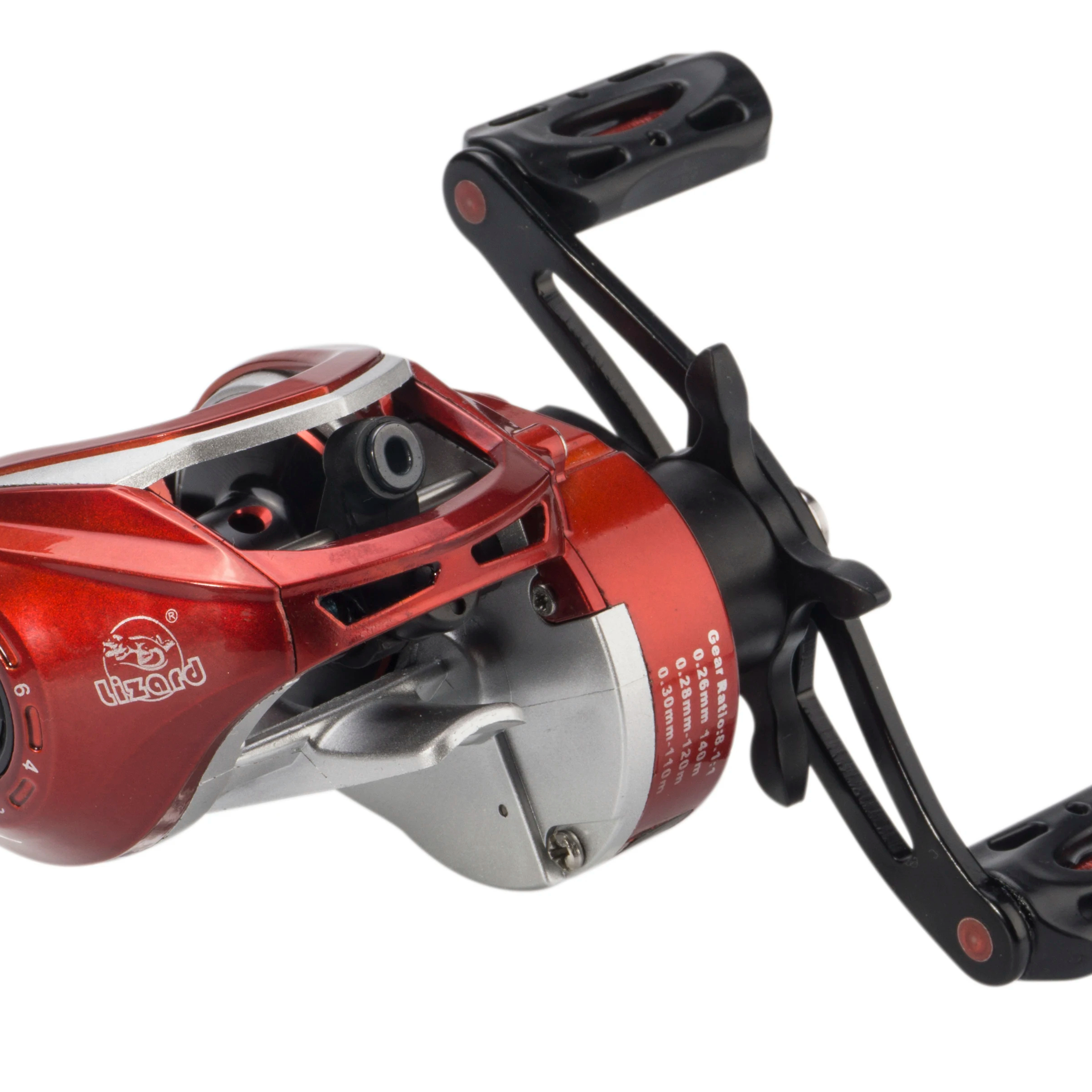 8.1:1 Gear Ratio Lure Lews Baitcaster Fishing Reels for Carp