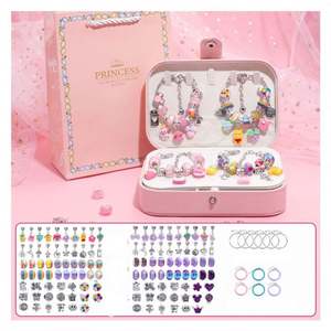 Kit de Bijoux DIY en Gros Perles en Acier Inoxydable Boîte à Bijoux Double Couche Livraison Gratuite - Fournitures en Vrac pour la Fabrication de Bijoux et Jouets - Product Image 3