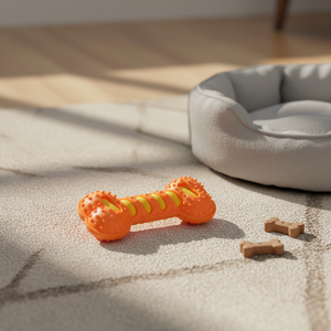 अल्ट्रा टिकाऊ चऊ हड्डी स्टिक कुत्ता खिलौना काटने के लिए प्रतिरोधी पीसने वाली लाठी - Product Image 4