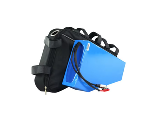 Batterie de vélo électrique personnalisée 24V 36V 48V 52V 60V 72V P101, boîtier triangulaire en plastique, batterie au lithium 18650 pour vélos électriques - Product Image 1