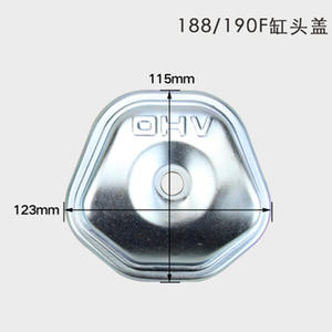 Cache-tête de générateur et capuchon de moteur 2KW 5KW 168F188 en fonte pour silencieux, pièces de moteur diesel pour générateur à essence - Product Image 3