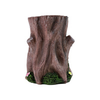 Statue de maisonnette de fée ou de gnome en résine, faite à la main, pour décoration de jardin et extérieur, sculpture pour patio, pelouse et jardin, cadeau pour la maison
