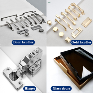Customizable Modern <strong>Wardrobe</strong> with Sliding <strong>Mirror</strong> and Glass Doors Luxury <strong>Black</strong> Bedroom Closet Cabinet - Product Image 4