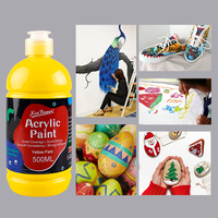 Xin Bowen Art Paint 500ML 14 couleurs bouteille acrylique couleur outil de peinture artiste niveau dessin Pigment MSDS certificat