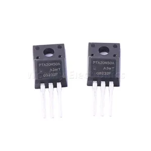 Electrical components MOSFET transistor 500V TO-220F PTA20N50A for LCD panel power SMPS power supply and adaptor charger
