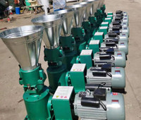 Machine à fabriquer des granulés d'aliments pour animaux de ferme, personnalisable, électrique, automatique, pour volailles, bétail, poulets, porcs, moutons