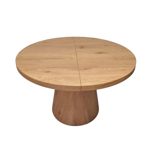 <span class=keywords><strong>Table</strong></span> à manger extensible de 57 à 63 pouces pour 4 à 6 personnes, <span class=keywords><strong>table</strong></span> à dîner ovale moderne pour la cuisine avec des feuilles de <span class=keywords><strong>table</strong></span> extensibles, <span class=keywords><strong>table</strong></span> gain de place avec base conique - Product Image 6