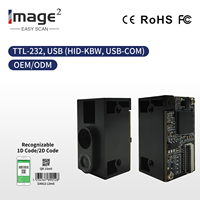 Module de lecture de codes-barres OEM Ultraompact CMOS 1D 2D, décodeur facile à intégrer pour kiosque, tourniquet et armoire intelligente