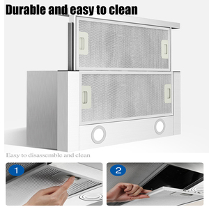 Petite <span class=keywords><strong>hotte</strong></span> domestique tactile et <span class=keywords><strong>hotte</strong></span> d'échappement <span class=keywords><strong>Hotte</strong></span> <span class=keywords><strong>aspirante</strong></span> en acier inoxydable de 600mm - Product Image 5