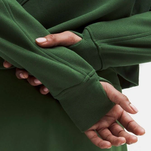 Nuevo Conjunto de Sudadera con Capucha Verde y Falda para Mujer, Ropa Deportiva Informal de <span class=keywords><strong>Dos</strong></span> Piezas, Atuendo Informal para Uso Diario - Product Image 3