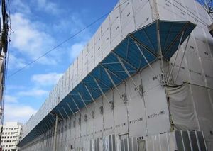 Tấm lưới chống cháy PVC & lưới an toàn xây dựng & lưới an toàn giàn giáo 150Gsm - Product Image 5