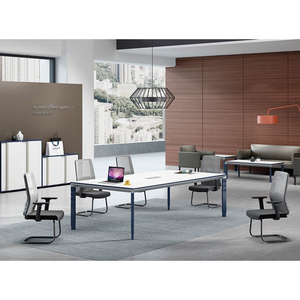 Sinonis โต๊ะประชุมแผงไม้ยอดนิยมเฟอร์นิเจอร์สำนักงานดีไซน์ทันสมัย - Product Image 3