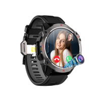 Reloj Inteligente con Grabadora de Audio y Video HD, Compatible con Todas las Redes 4G, Estilo Reloj Negro, Tecnología de Tarjeta SIM, 2025
