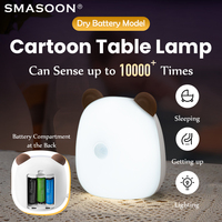 Lampe à détecteur de mouvement ultra-sensible pour enfants, anti-lumière bleue, batterie 180 jours, certifiée CE/ROHS, haute sécurité, utilisation en chambre, garantie 3 ans
