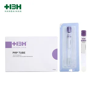 HBH JP sıcak satış PRP tüp jel ayırma jel ile 10ML kan toplama tüpü